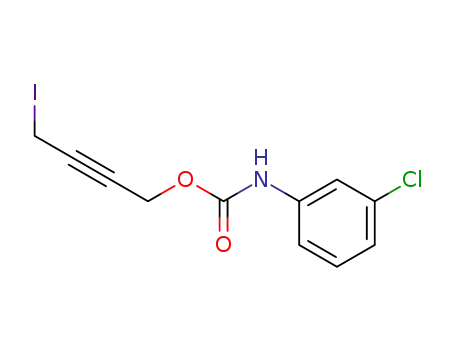 (3-chloro-phenyl)-carbamic acid-(4-iodo-but-2-ynyl ester)