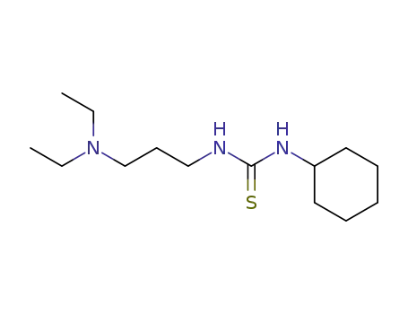 <i>N</i>-cyclohexyl-<i>N'</i>-(3-diethylamino-propyl)-thiourea