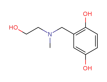 2-{[(2-hydroxy-ethyl)-methyl-amino]-methyl}-hydroquinone
