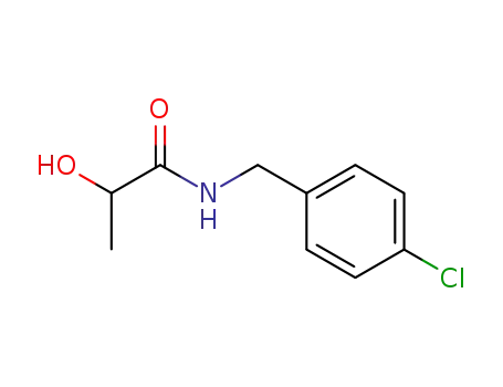 Molecular Structure of 103753-51-1 (<i>N</i>-(4-chloro-benzyl)-lactamide)