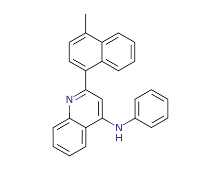 [2-(4-methyl-[1]naphthyl)-[4]quinolyl]-phenyl-amine