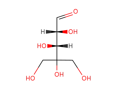 L<sub>g</sub>-<i>threo</i>-2,3,4,5-Tetrahydroxy-4-hydroxymethyl-valeraldehyd