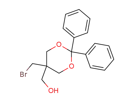 5-bromomethyl-5-hydroxymethyl-2,2-diphenyl-[1,3]dioxane