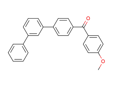 Molecular Structure of 855276-49-2 (4-biphenyl-3-yl-4'-methoxy-benzophenone)