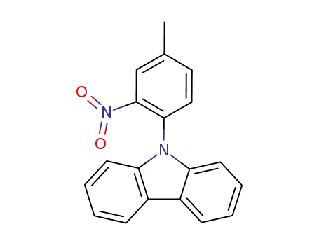 Molecular Structure of 101936-32-7 (9-(4-methyl-2-nitro-phenyl)-carbazole)