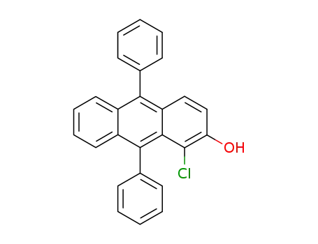 1-chloro-9,10-diphenyl-[2]anthrol