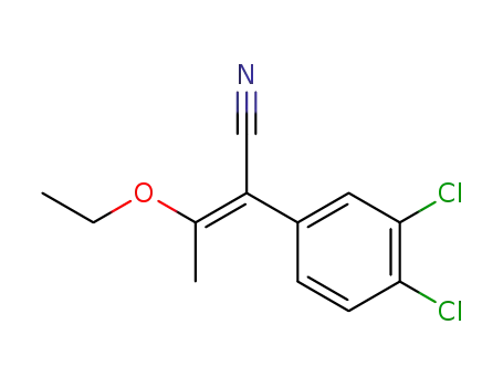 3-ethoxy-2-(3,4-dichloro-phenyl)-crotononitrile