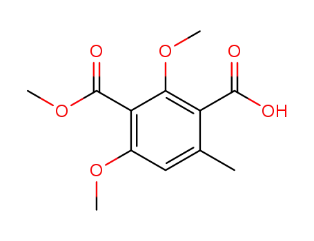 2,4-dimethoxy-6-methyl-isophthalic acid-3-methyl ester