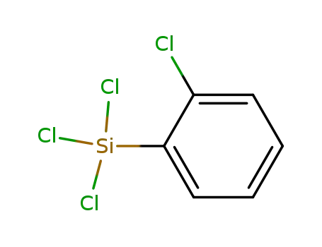 Molecular Structure of 2003-90-9 (Silane, trichloro(2-chlorophenyl)-)