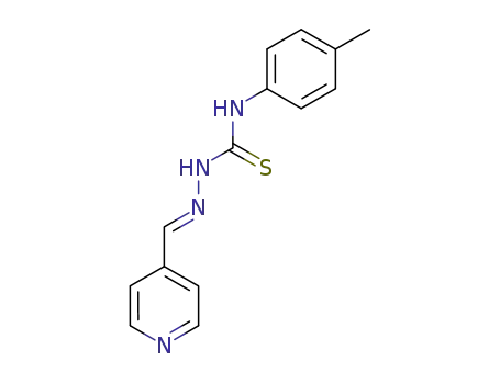 pyridine-4-carbaldehyde-(4-<i>p</i>-tolyl thiosemicarbazone)
