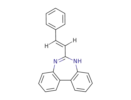 6-styryl-5<i>H</i>-dibenzo[<i>d</i>,<i>f</i>][1,3]diazepine