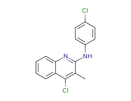 (4-chloro-3-methyl-[2]quinolyl)-(4-chloro-phenyl)-amine