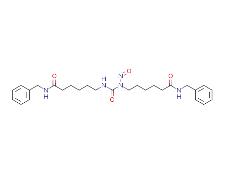 <i>N,N'</i>-bis-(5-benzylcarbamoyl-pentyl)-<i>N</i>-nitroso-urea