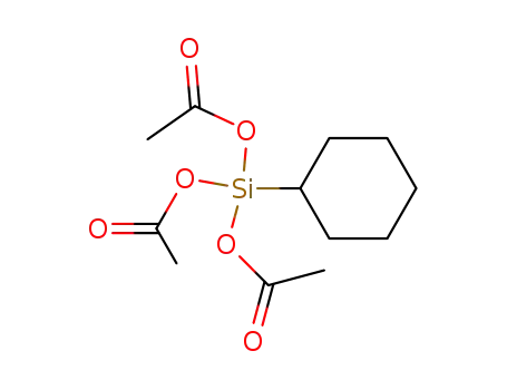 Silanetriol, cyclohexyl-, triacetate