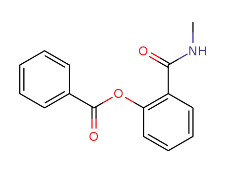 2-benzoyloxy-benzoic acid methylamide