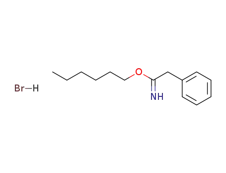 2-phenyl-acetimidic acid hexyl ester; hydrobromide