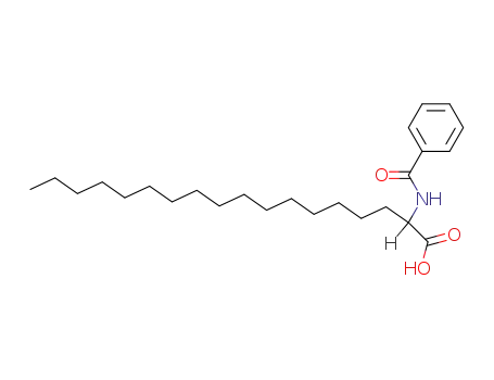 Molecular Structure of 50886-78-7 ((+/-)-2-benzoylamino-octadecanoic acid)