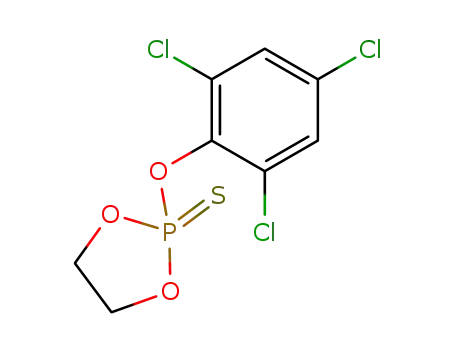 2-(2,4,6-trichloro-phenoxy)-[1,3,2]dioxaphospholane-2-sulfide
