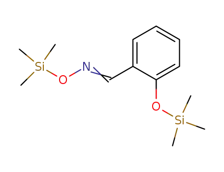 Molecular Structure of 18406-06-9 (2-Trimethylsilyloxy-benzylidenoxim-O-trimethylsilyl-ether)