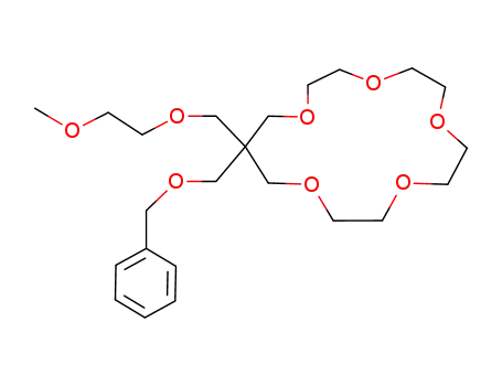 1,4,7,10,13-Pentaoxacyclohexadecane,
15-[(2-methoxyethoxy)methyl]-15-[(phenylmethoxy)methyl]-