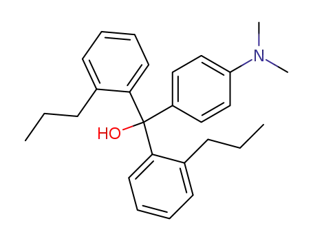 p,p'-Bis-(n-propyl)-p'-dimethylamino-triphenylcarbinol