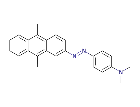 Molecular Structure of 102951-26-8 (4-(9,10-dimethyl-[2]anthrylazo)-<i>N</i>,<i>N</i>-dimethyl-aniline)