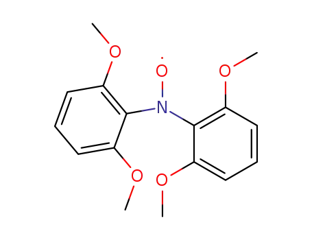 Molecular Structure of 19177-22-1 (Bis-(2,6-dimethoxy-phenyl)-nitroxid)
