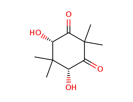 (4R,6S)-4,6-Dihydroxy-2,2,5,5-tetramethyl-cyclohexane-1,3-dione