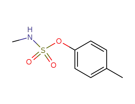 Molecular Structure of 26119-98-2 (N-Methyl-amidosulfonsaeure-p-kresylester)