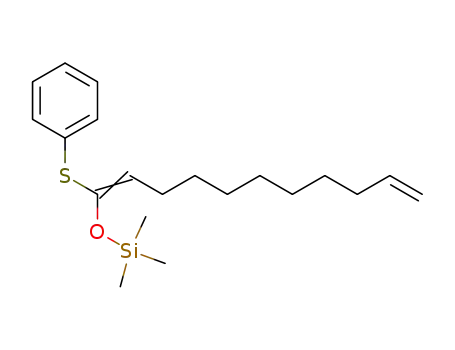 Trimethyl-((E)-1-phenylsulfanyl-undeca-1,10-dienyloxy)-silane