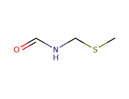 Molecular Structure of 28918-56-1 (Formamide, N-[(methylthio)methyl]-)