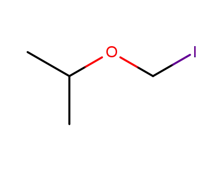 Molecular Structure of 854256-07-8 (Propane, 2-(iodomethoxy)-)