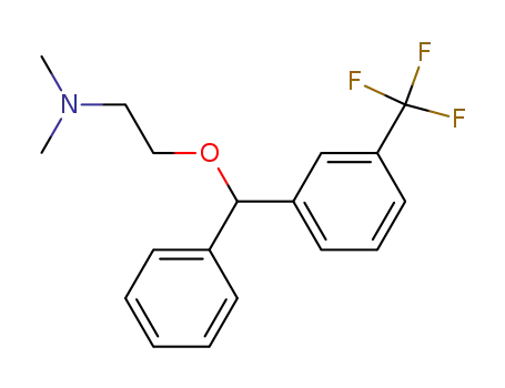 Molecular Structure of 851-79-6 (3-Trifluormethyl-diphenhydramin)