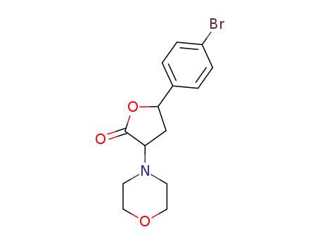5-(4-bromo-phenyl)-3-morpholin-4-yl-dihydro-furan-2-one