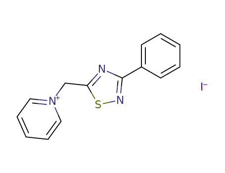 1-(3-phenyl-[1,2,4]thiadiazol-5-ylmethyl)-pyridinium; iodide