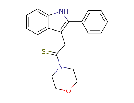 4-[(2-phenyl-indol-3-yl)-thioacetyl]-morpholine