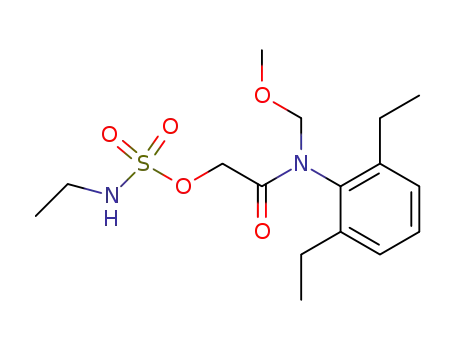 Ethyl-sulfamic acid [(2,6-diethyl-phenyl)-methoxymethyl-carbamoyl]-methyl ester