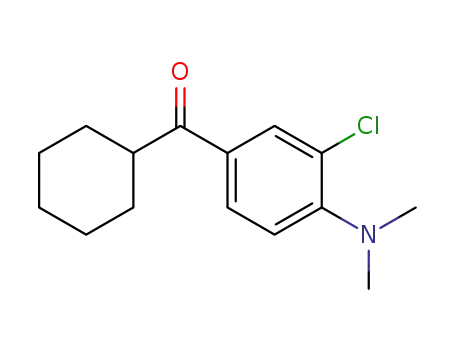 Cyclohexyl-<3-Chlor-4-dimethylamino-phenyl>-keton