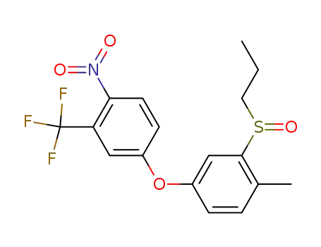 Molecular Structure of 49828-52-6 (C<sub>17</sub>H<sub>16</sub>F<sub>3</sub>NO<sub>4</sub>S)