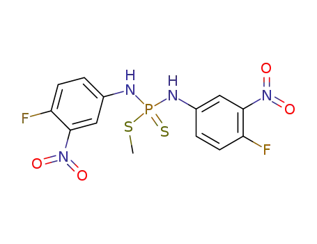 C<sub>13</sub>H<sub>11</sub>F<sub>2</sub>N<sub>4</sub>O<sub>4</sub>PS<sub>2</sub>
