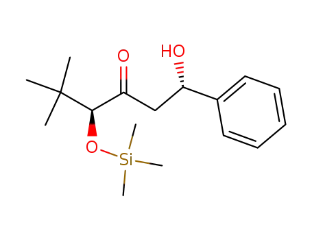 (1RS,4RS)-dimethyl-4-<(trimethylsilyl)oxy>-1-phenyl-1-hydroxyhexan-3-one