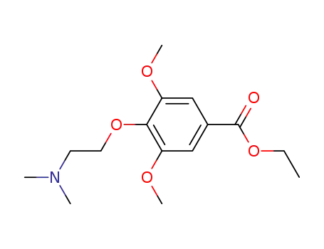 4-(2-Dimethylamino-ethoxy)-3,5-dimethoxy-benzoic acid ethyl ester