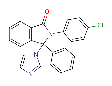 2-(4-Chloro-phenyl)-3-imidazol-1-yl-3-phenyl-2,3-dihydro-isoindol-1-one