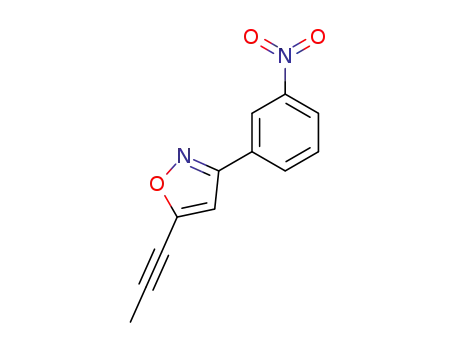 3-(3-nitro-phenyl)-5-prop-1-ynyl-isoxazole