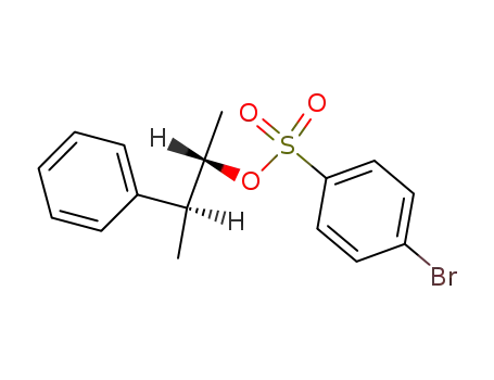 4-bromo-benzenesulfonic acid-((1<i>S</i>,2<i>S</i>)-1-methyl-2-phenyl-propyl ester)