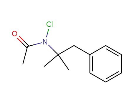 <i>N</i>-chloro-<i>N</i>-(1,1-dimethyl-2-phenyl-ethyl)-acetamide