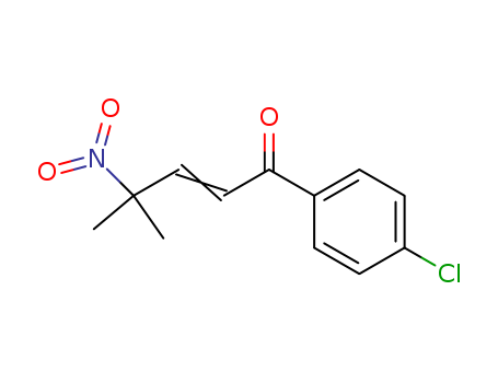 2-Penten-1-one, 1-(4-chlorophenyl)-4-methyl-4-nitro-