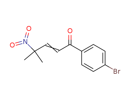 2-Penten-1-one, 1-(4-bromophenyl)-4-methyl-4-nitro-