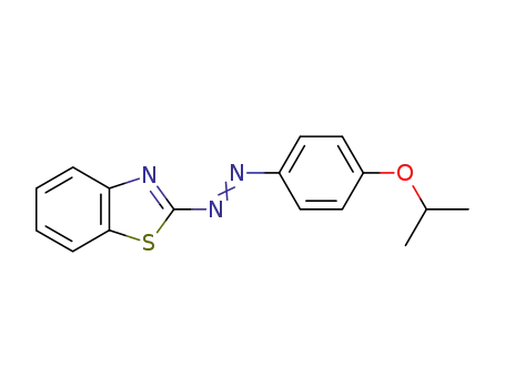 2-(4-isopropoxy-phenylazo)-benzothiazole