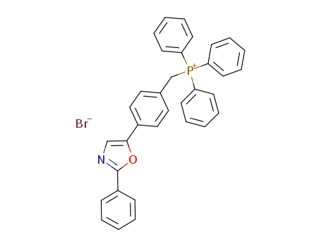 Phosphonium, triphenyl[[4-(2-phenyl-5-oxazolyl)phenyl]methyl]-, bromide